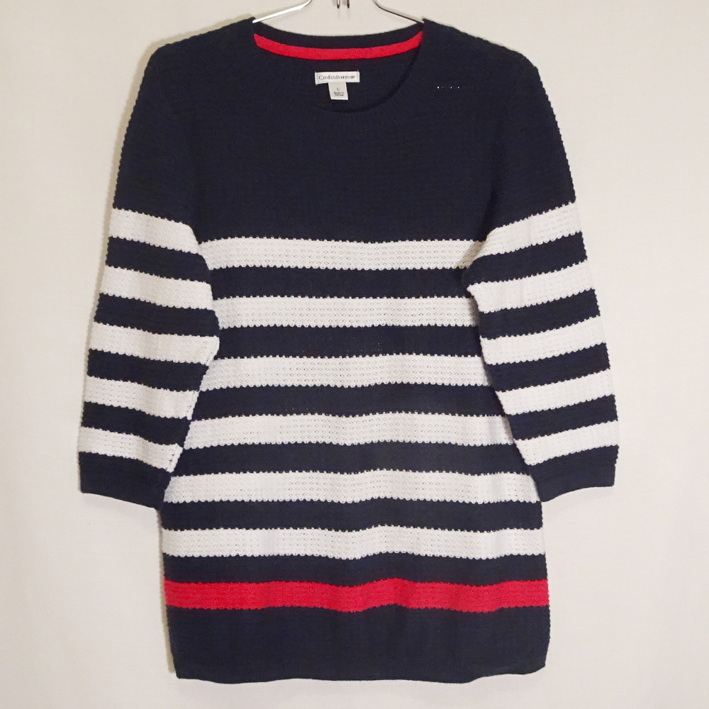 Croft & Barrow Womens 3/4 Sleeve Sweater